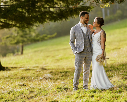 Hochzeitsfotograf Freiburg beim Afterwedding-Shooting auf dem Kandel